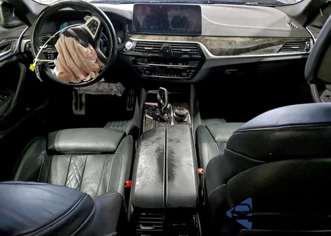 2021 BMW M550Xi from USA, damaged, VIN WBA13BK08MCF58137